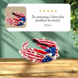 NEW!!! American Flag Print Headband